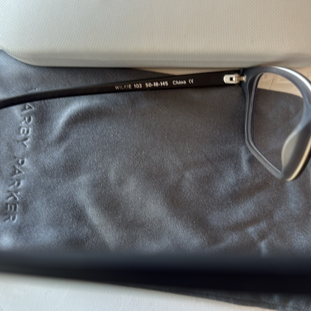 Women Kerby Parker “Wilkie” Black Eyeglasses EA070 - Picture 3 of 4